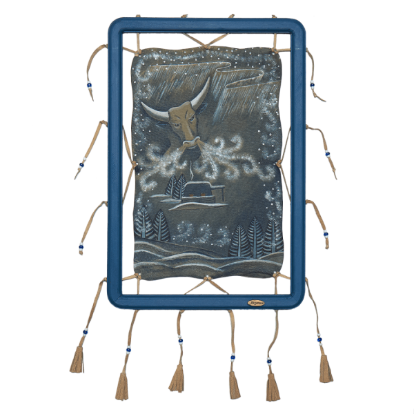 Панно "Бык зимы"